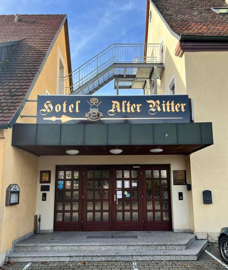 Hotel-Gasthof "Alter Ritter" Rothenburg ob der Tauber Exterior foto