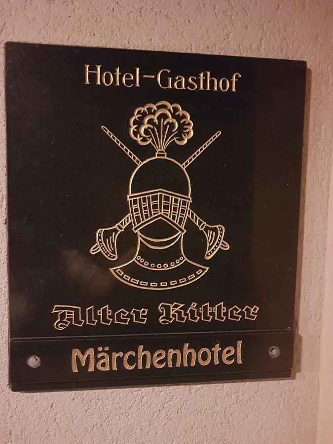 Hotel-Gasthof "Alter Ritter" Rothenburg ob der Tauber Exterior foto